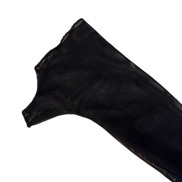 NWOT | Zara Mock Neck Mesh Top | US S. - Picture 5 of 5